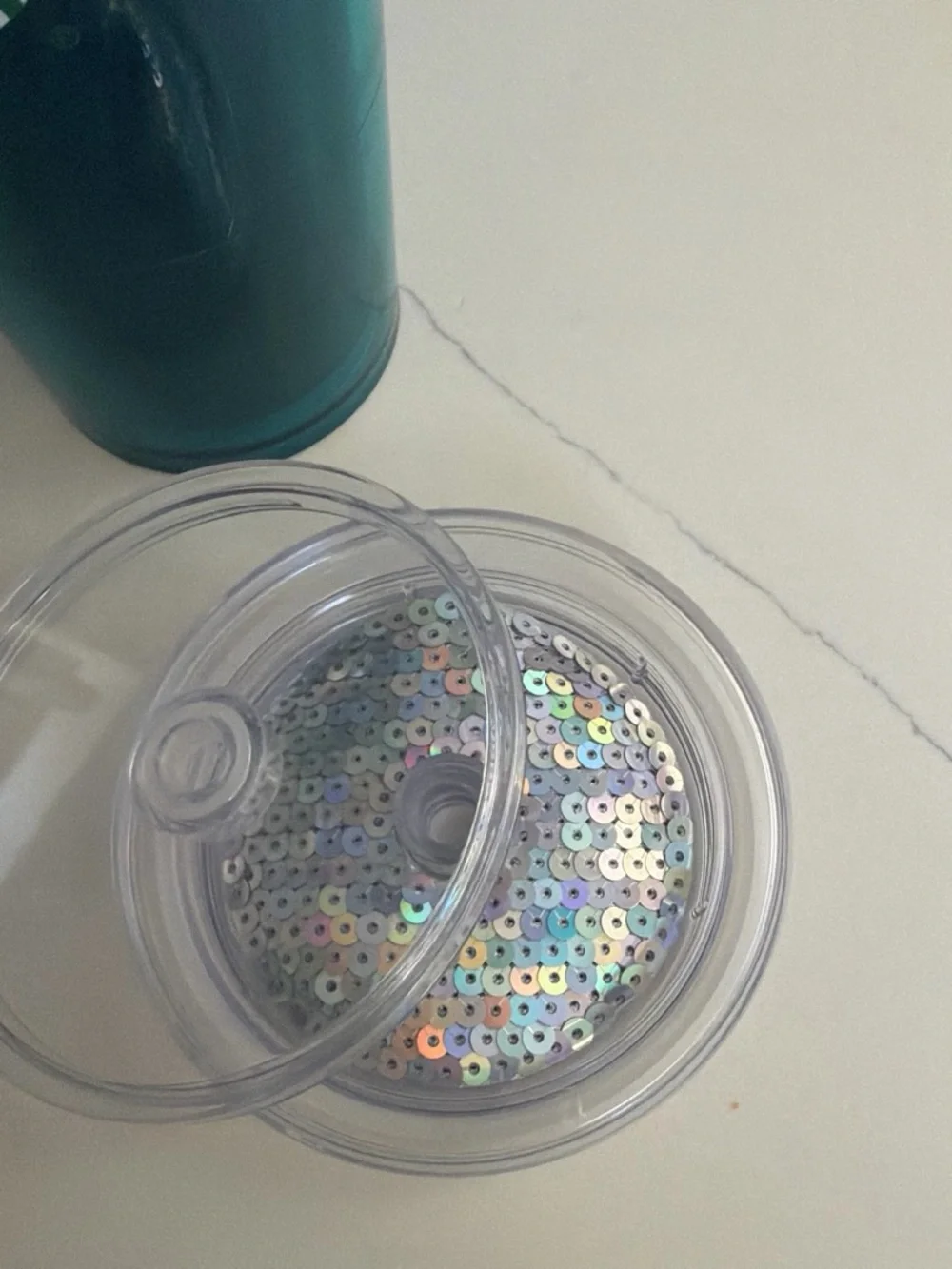 Starbucks Teal Stainless Tumbler with Straw